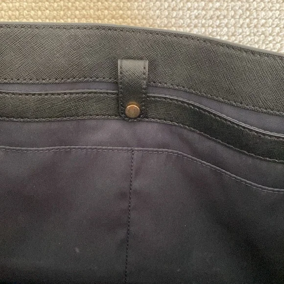 TORY BURCH Robinson Tote Large Laptop Saffiano Leather Satchel Purse & Dust Bag - Picture 11 of 13